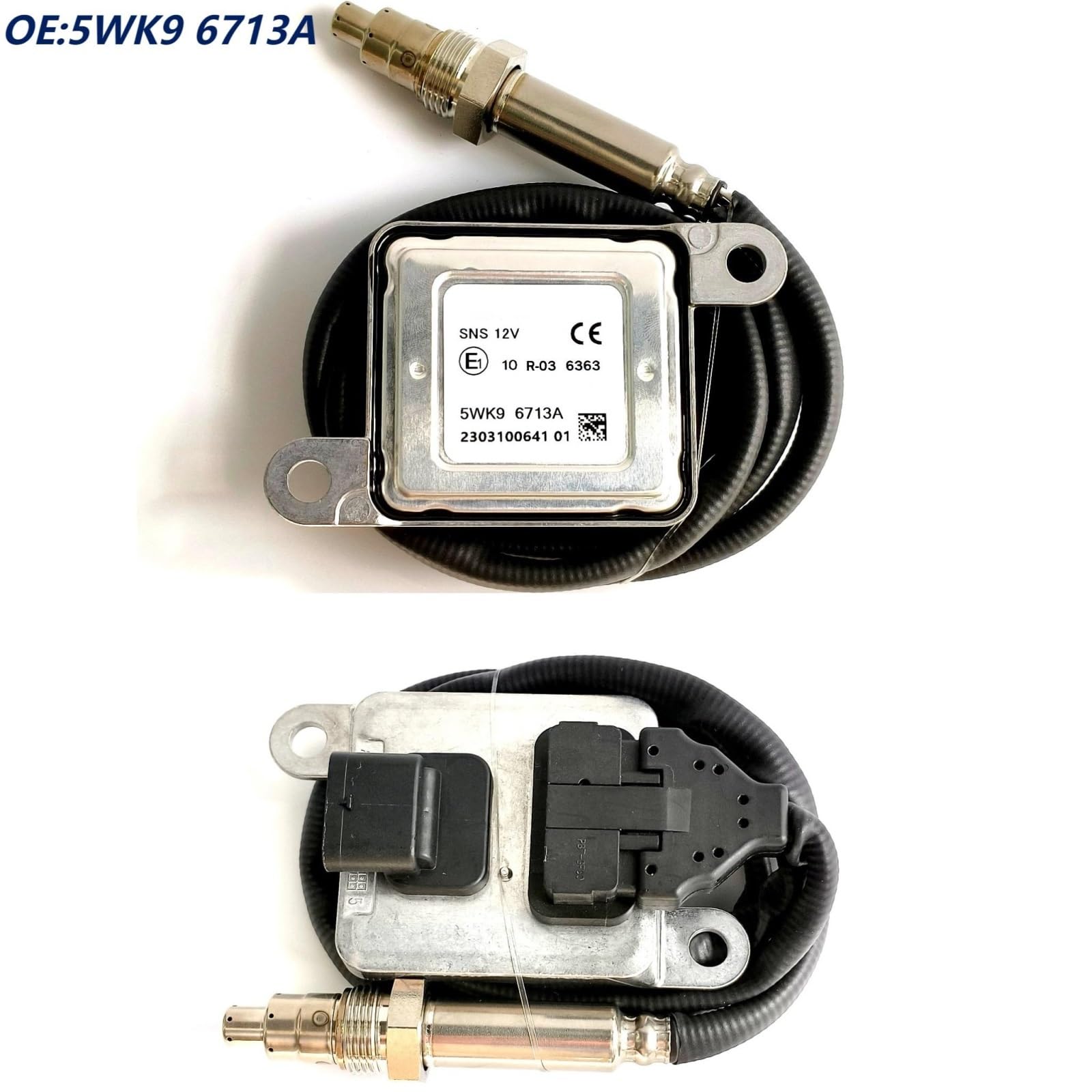 sonda NOx Do akcesoriów samochodowych Do Uninox Części Do samochodów ciężarowych 5WK96713A Czujnik tlenku azotu 5WK9 6713A NOx