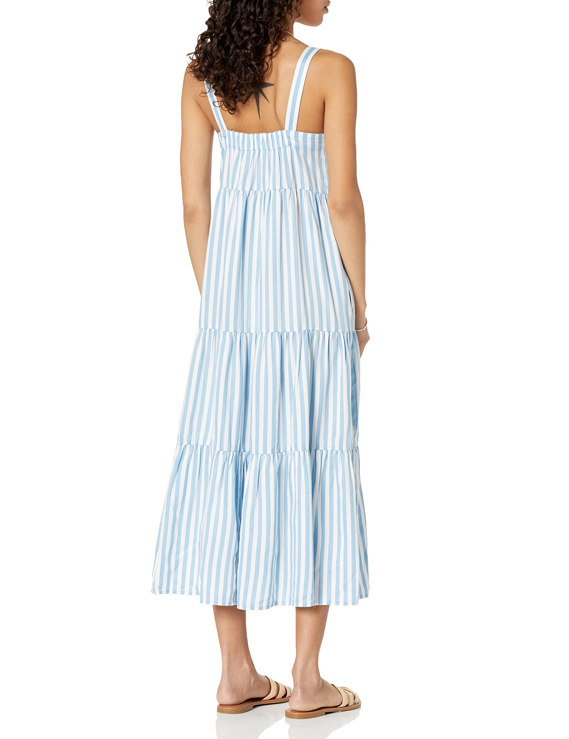 The Drop Women's Britt Tiered Maxi Tent Dress