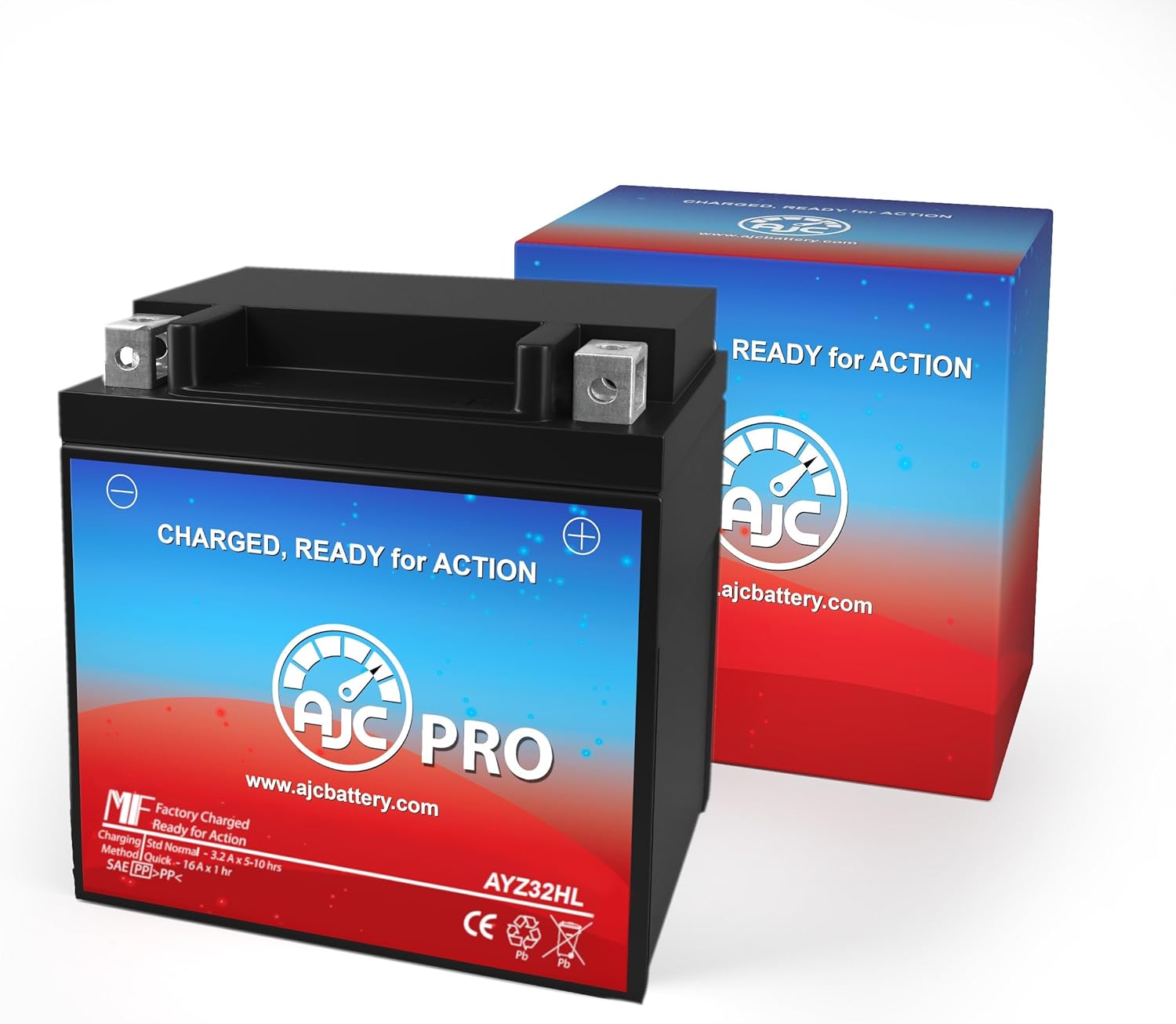 AJC Pro Battery Compatible with Can-Am Defender MAX HD10 Limited 1000CC UTV Battery (2022-2023)