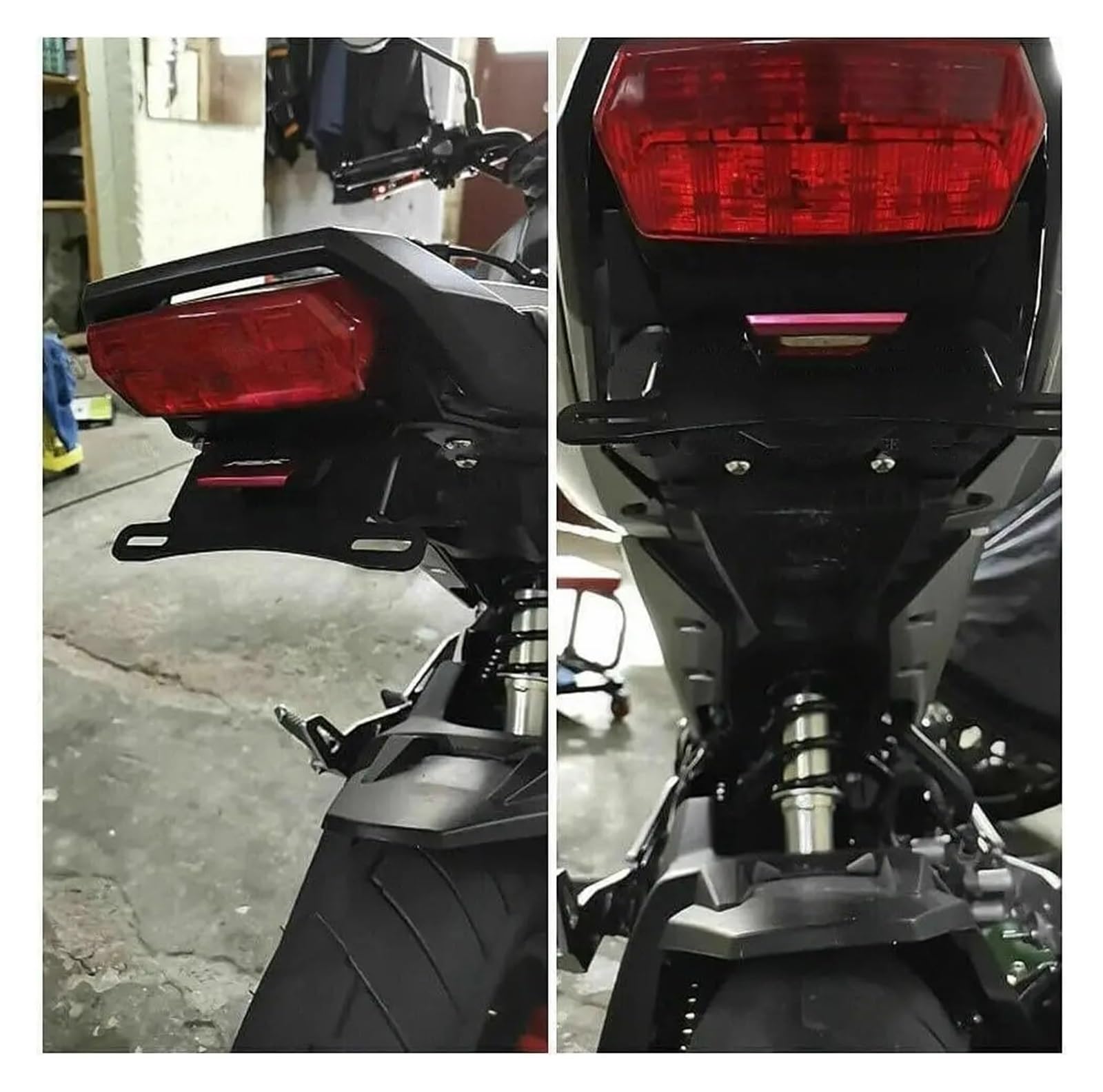 Portatarga Per MSX125 Grom 2016 2017 2018 2019 2020 Con Indicatori Di Direzione A LED Integrati.