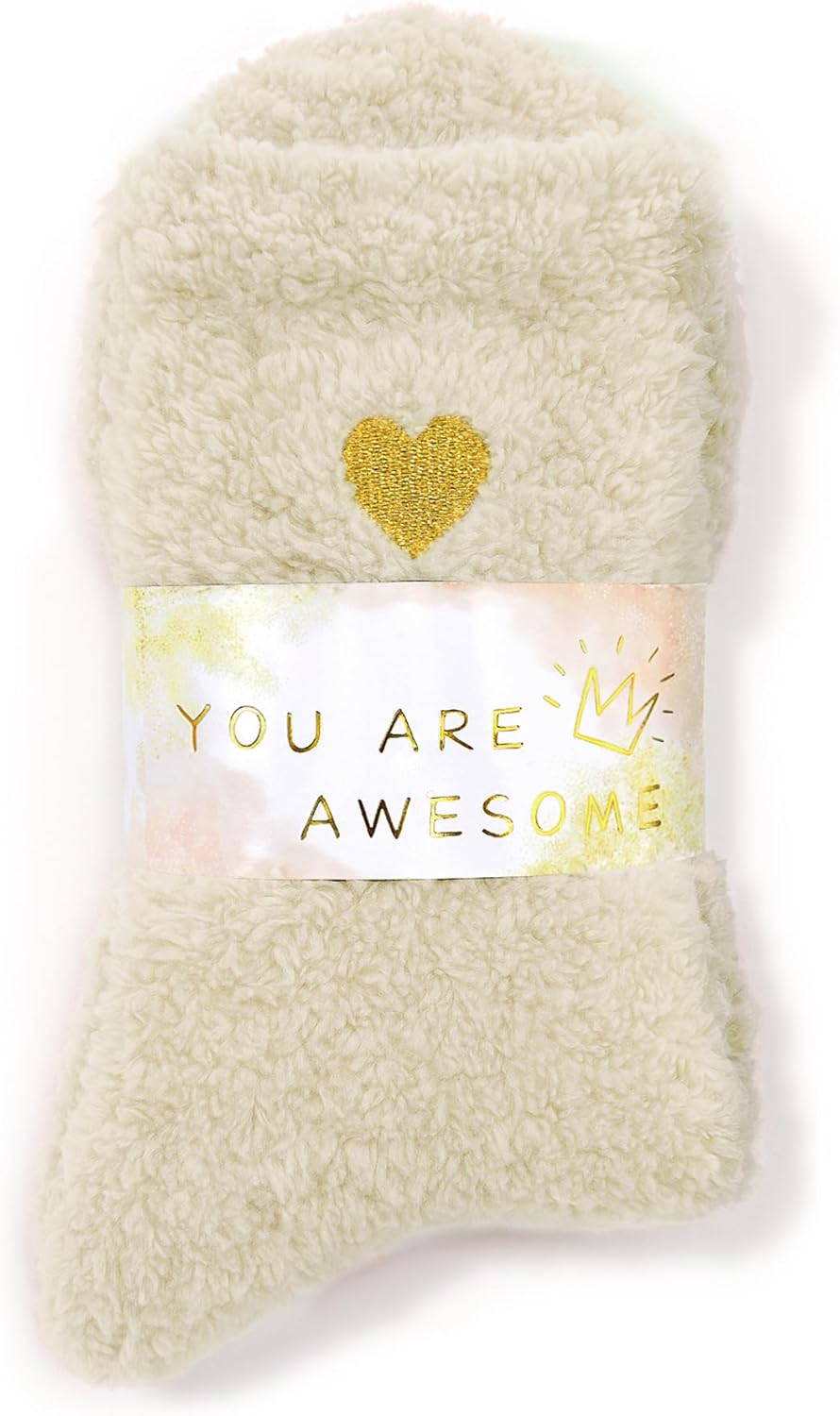 Azue Fuzzy Warm Slipper Socks Women Super Soft Microfiber Cozy Sleeping Socks 6 or 5 Pairs