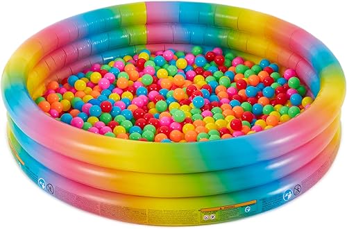 Miniatura 6 de Intex 58449EP - Piscina inflable circular de 3 anillos para niños de 2 años o más con parche de reparación