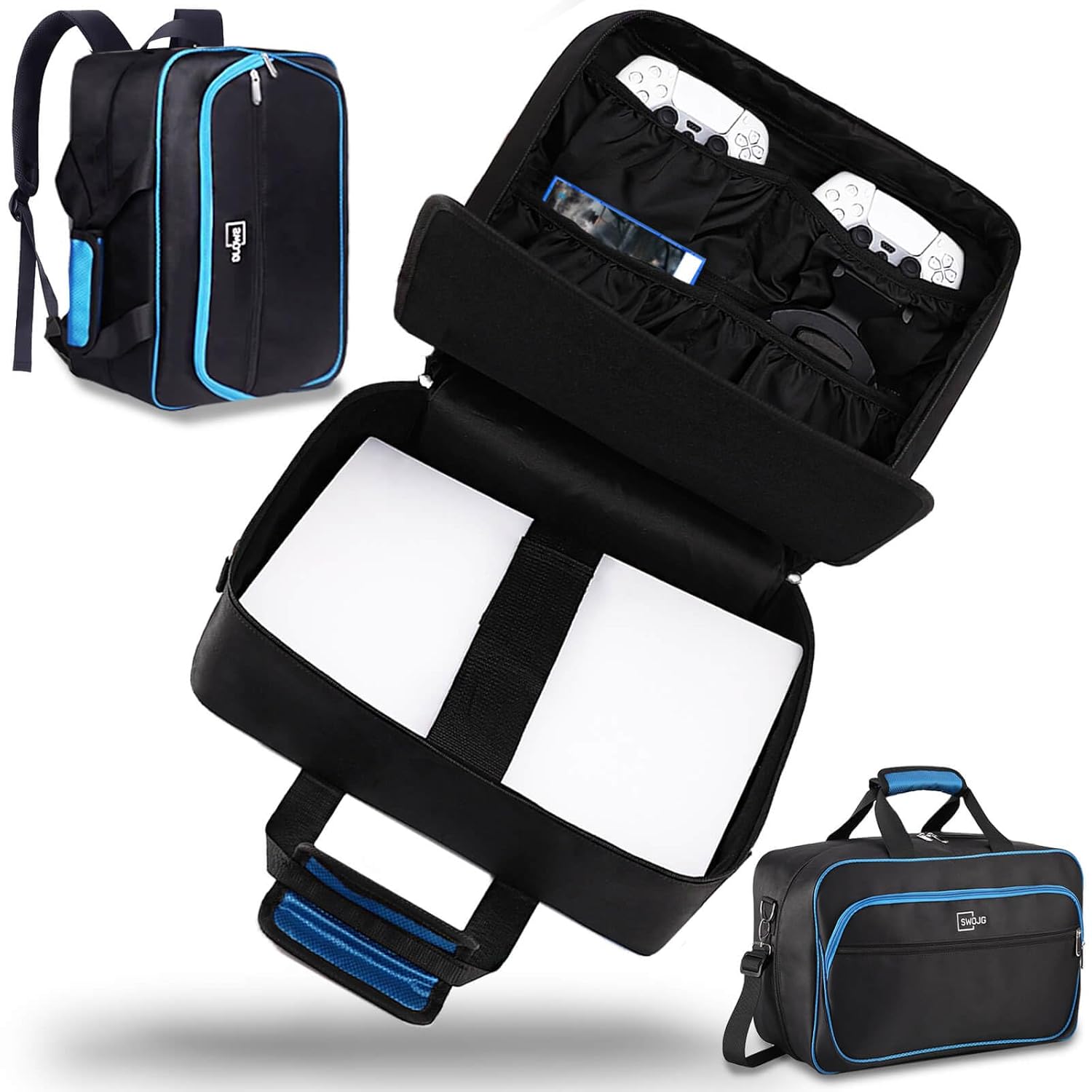Backpack for PS5, Travel Carrying Case for PS5 Storage Bag