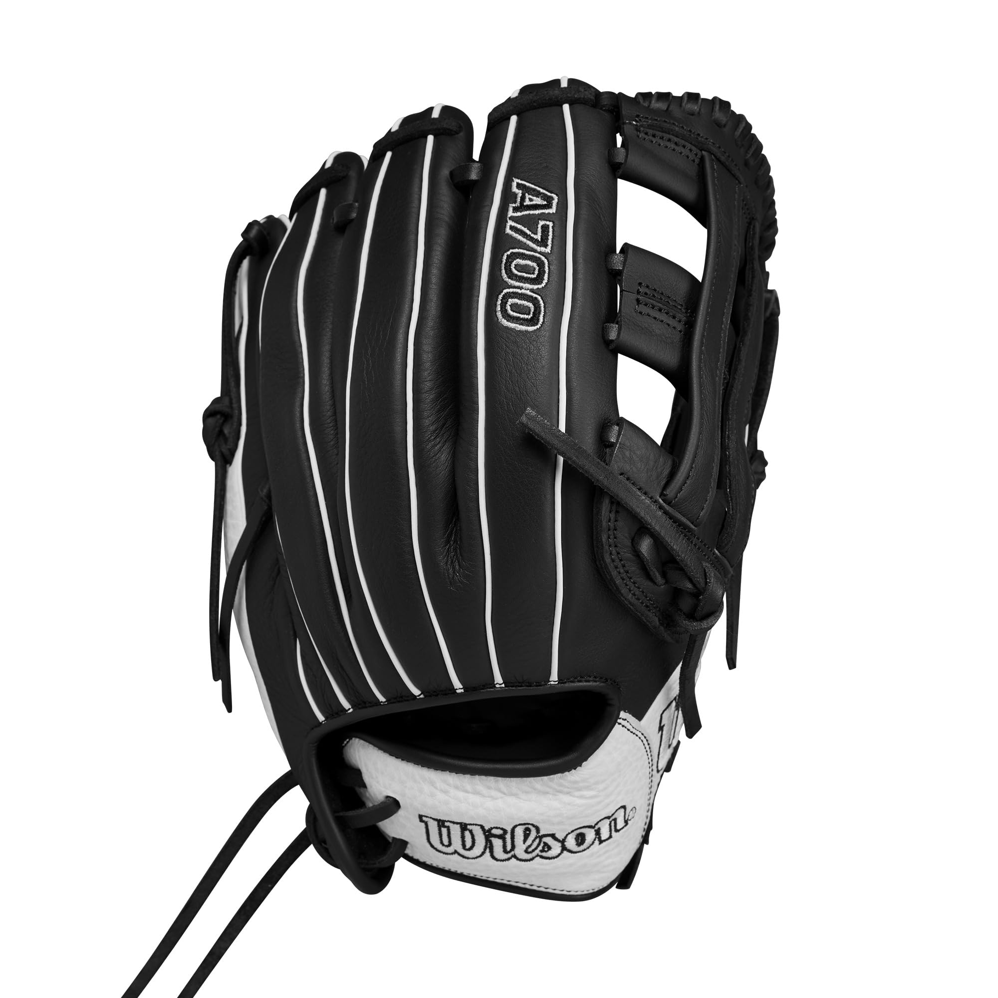 Wilson 2024 A700 Infield Fastpitch Gant pour droitier Noir/blanc 30,5 cm