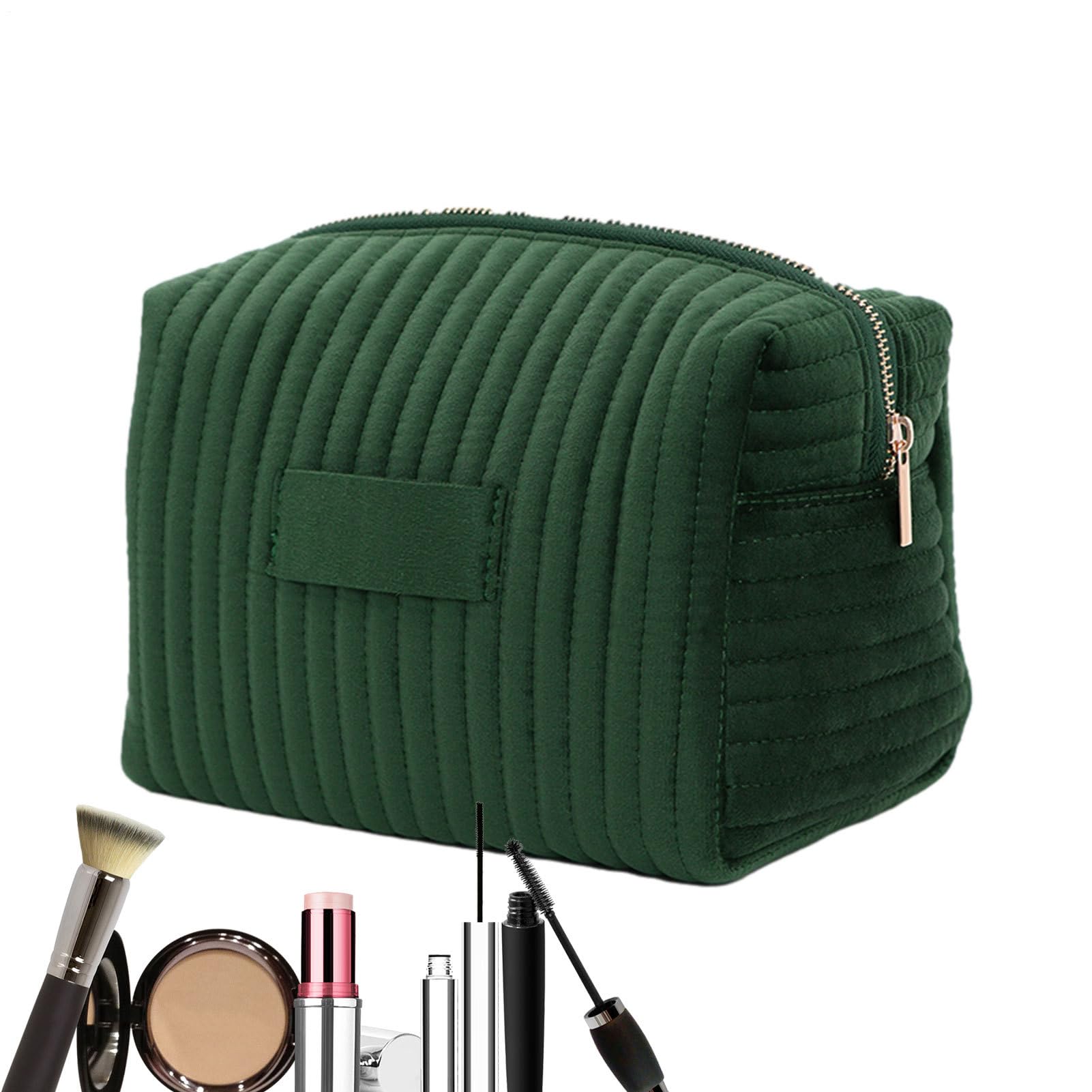 Trousse de maquillage en velours – Organiseur de cosmétiques, trousse de