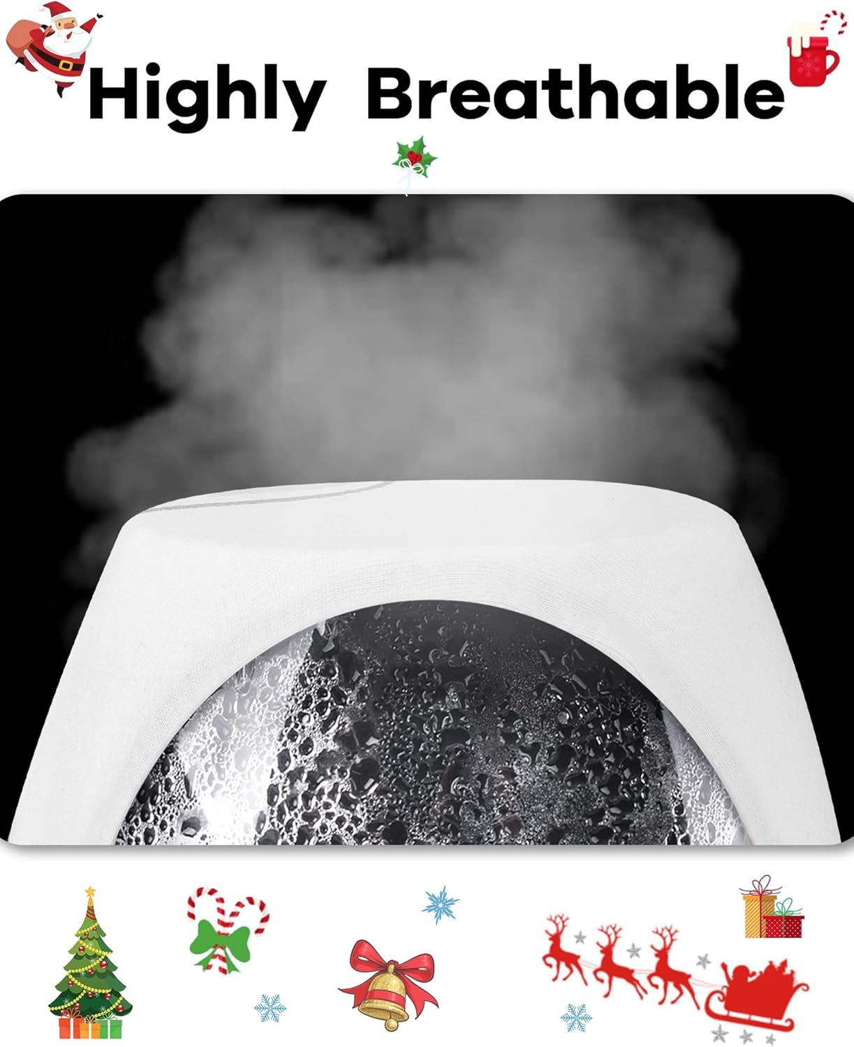 DAUGHTER QUEEN Girls Christmas Pajamas Set 100% Cotton Long Sleeve Pjs Unicorn Pajamas for Girls Pj Kids Xmas Sleepwear Reindeer Sleeping Clothes Deer Jammies Size 10 9 Age 8-10 Years Old - Image 6