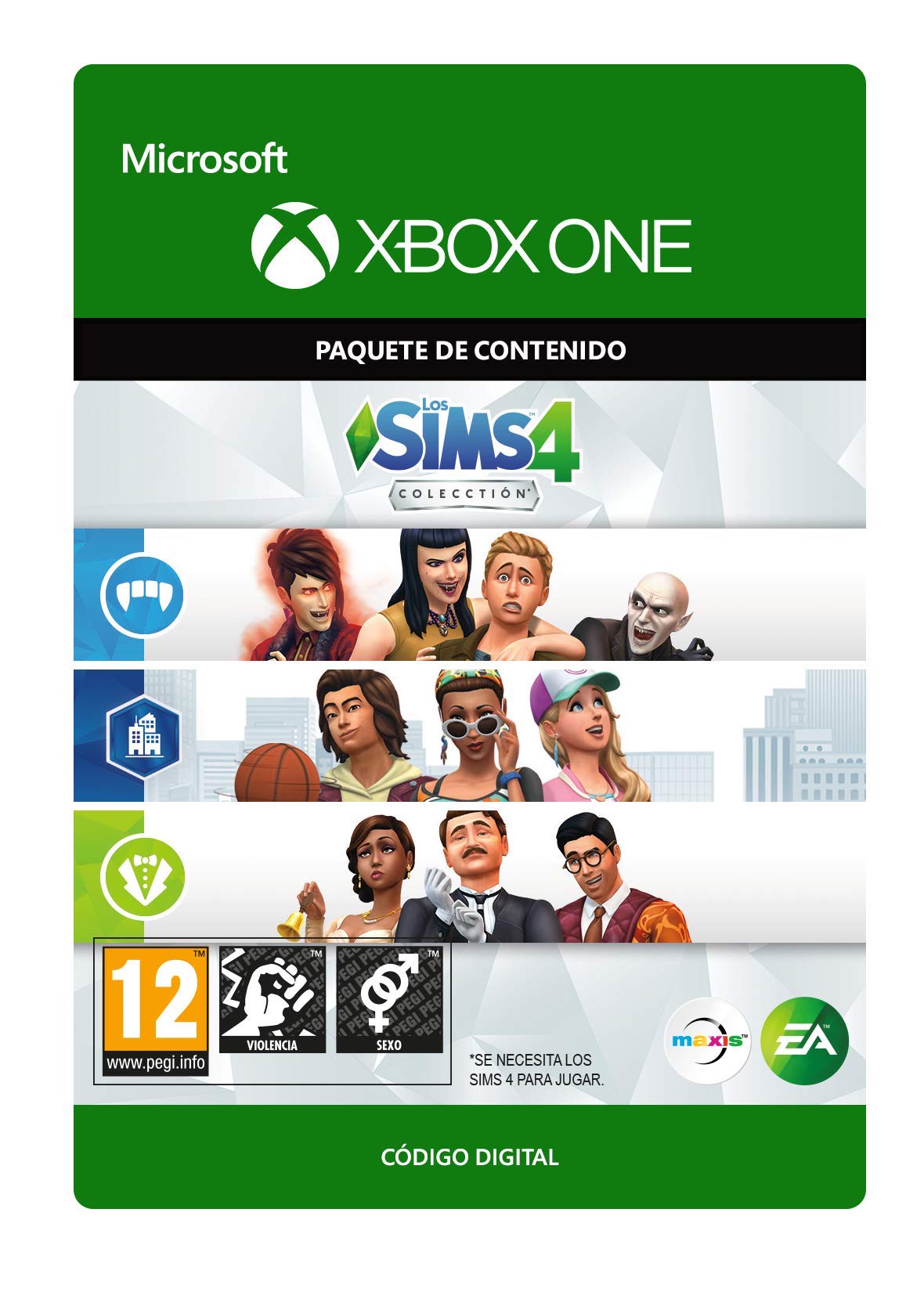 THE SIMS 4 BUNDLE (SEASONS; JUNGLE ADVENTURE; SPOOKY STUFF) - Xbox One – Código de descarga — view 37