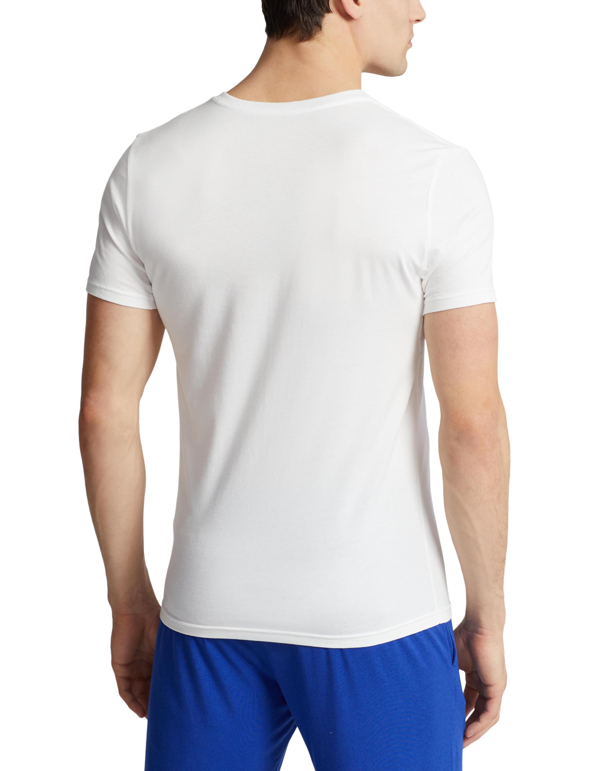 POLO RALPH LAUREN Herren-Unterhemden, 4D-Flex, kühlende Belüftung, Baumwoll-Modal, V-Ausschnitt