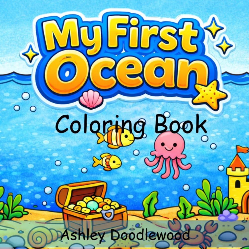 My First Ocean: Coloring Book