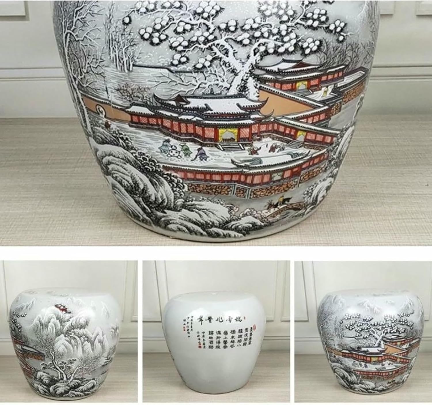 Decorative Ceramic Garden Stool,Ceramic Garden Stool