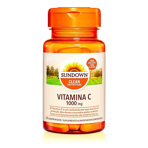 Suplemento Alimentar Sundown Vitamina C 1000mg 30 Comprimidos