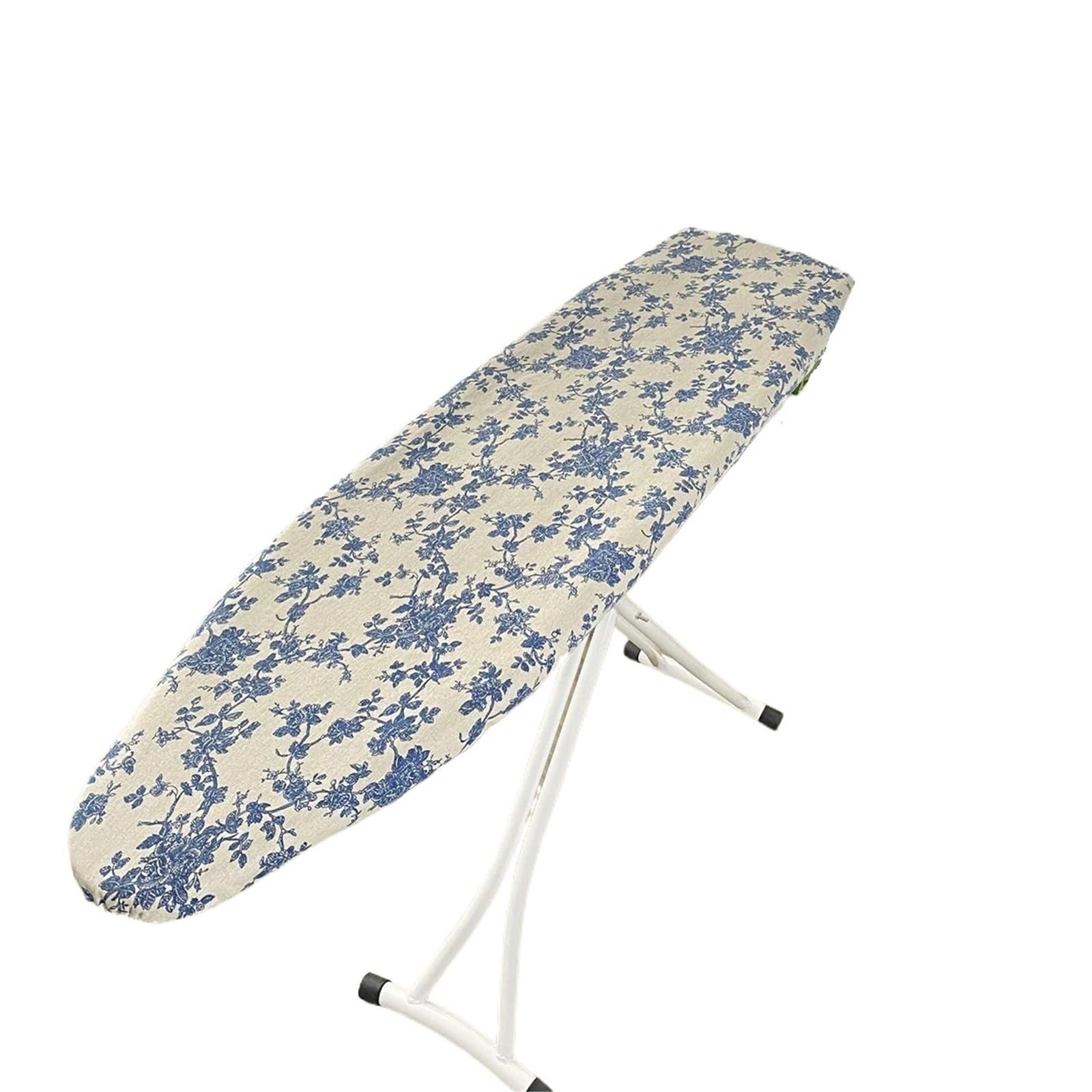 Ironing Board Covers Cotton Ironing Board Cover Resists Scorching Drawstring Tightening Accessories Protector 140x50cm(Color 02)