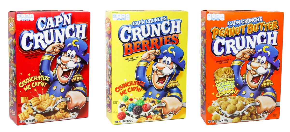 Captain Crunch Variety Flavor (3)pack Cap'n Crunch