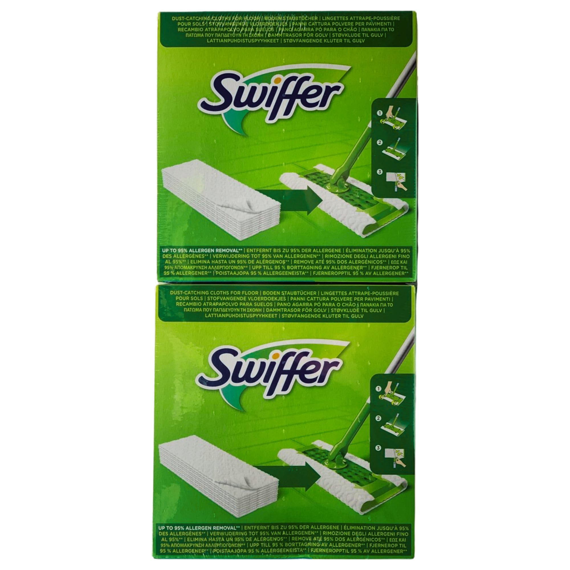 SET PER PAVIMENTI: Lavapavimenti, 1 Scopa E 8 Panni Microfibra Catturapolvere Dry E 3 Panni Wet + Mega Pack Panni Cattura Polvere, 64 panni + Panno In Lattice SOFT (1 Kit+3xConf.Da 64 Panni+PannoL)