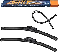 Vista 1 de AERO Voyager - Limpiaparabrisas 18 pulgadas + 15 pulgadas para todas las estaciones, de la misma calidad prémium que la del fabricante original