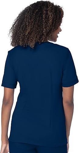 Miniatura 3 de Landau Women's Ultimate Soft Stretch Medical Sweetheart Neck Scrub Top