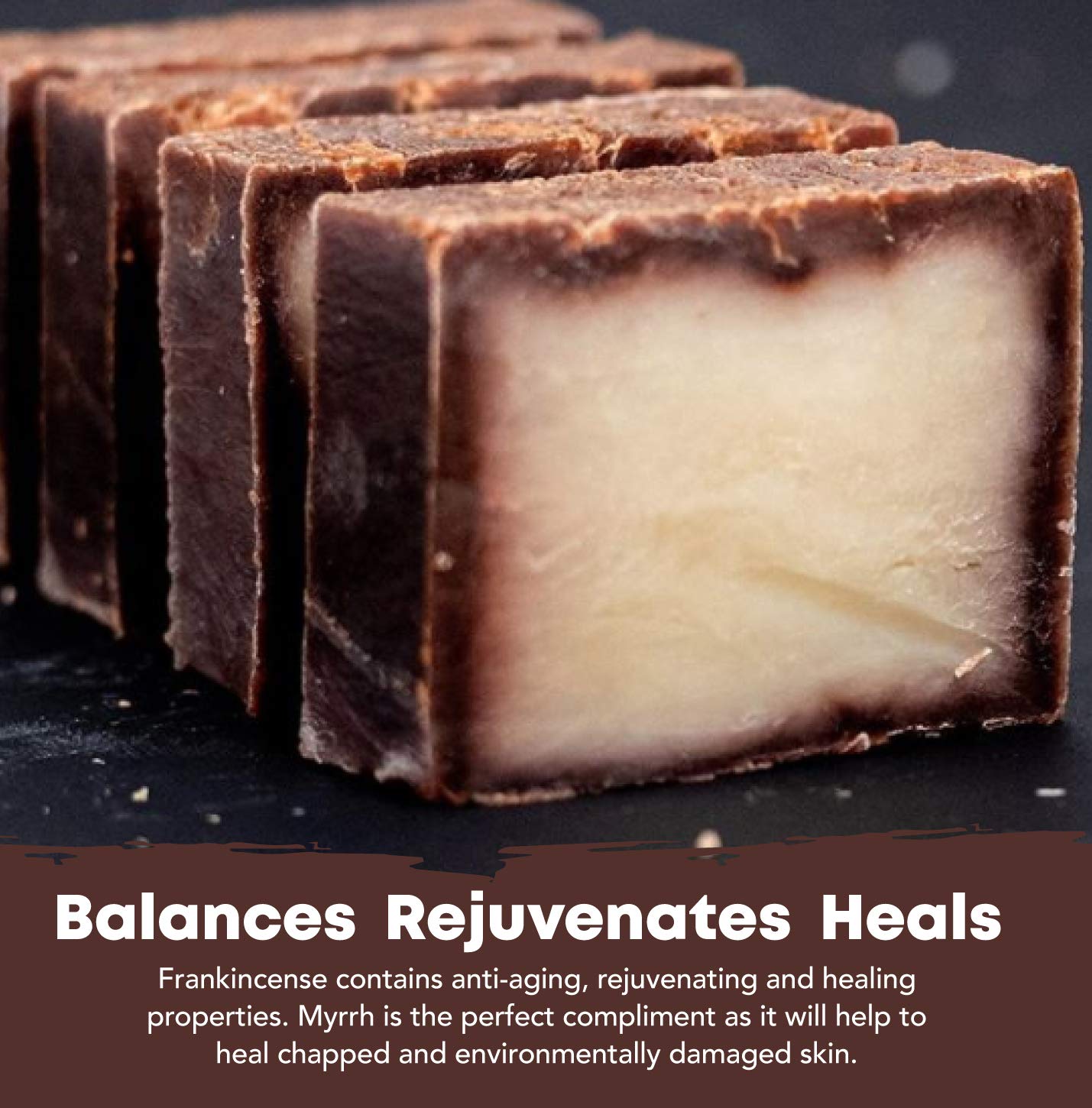 Frankincense & Myrrh All Natural Soap (2 pack)