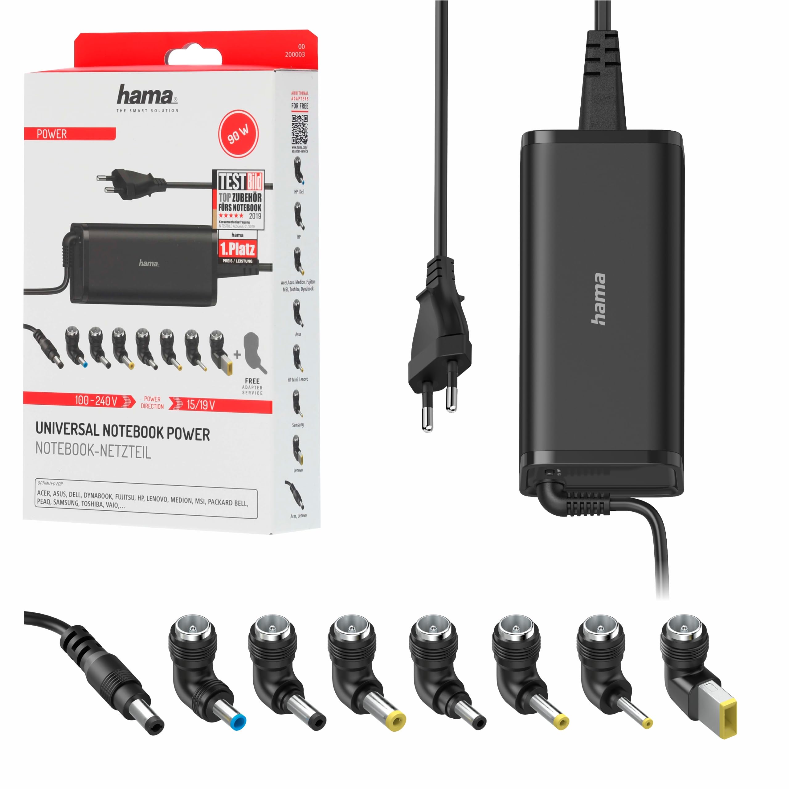 HAMA Universele Laptop-adapter 15-19V/45W kopen HAMA Universele Laptop-adapter 15-19V/45W kopen
