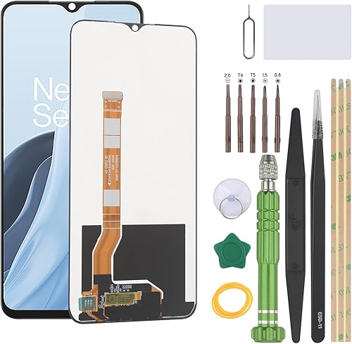 Pantalla para Oneplus Nord N300 Pantalla LCD Reemplazo para CPH2389 Pantalla Táctil Digitalizador Asamblea