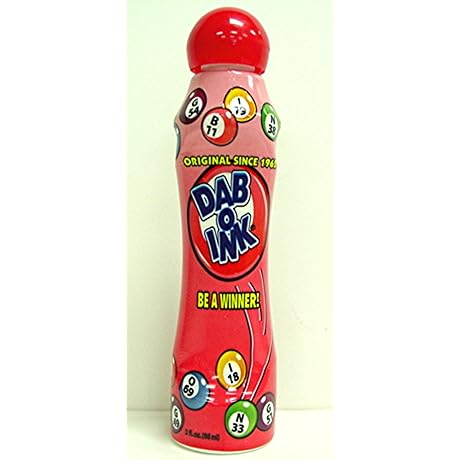 Bold Statements: Dab-O-Ink Bingo Dauber in Crimson Red
