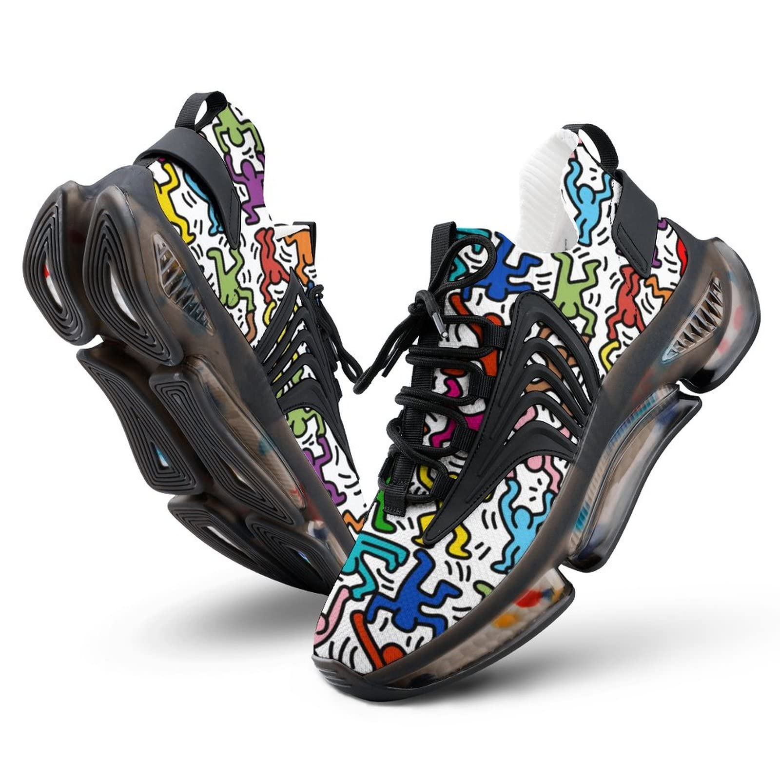 Amazon.co.jp: スニーカー メンズ キース ヘリング (7) ランニング