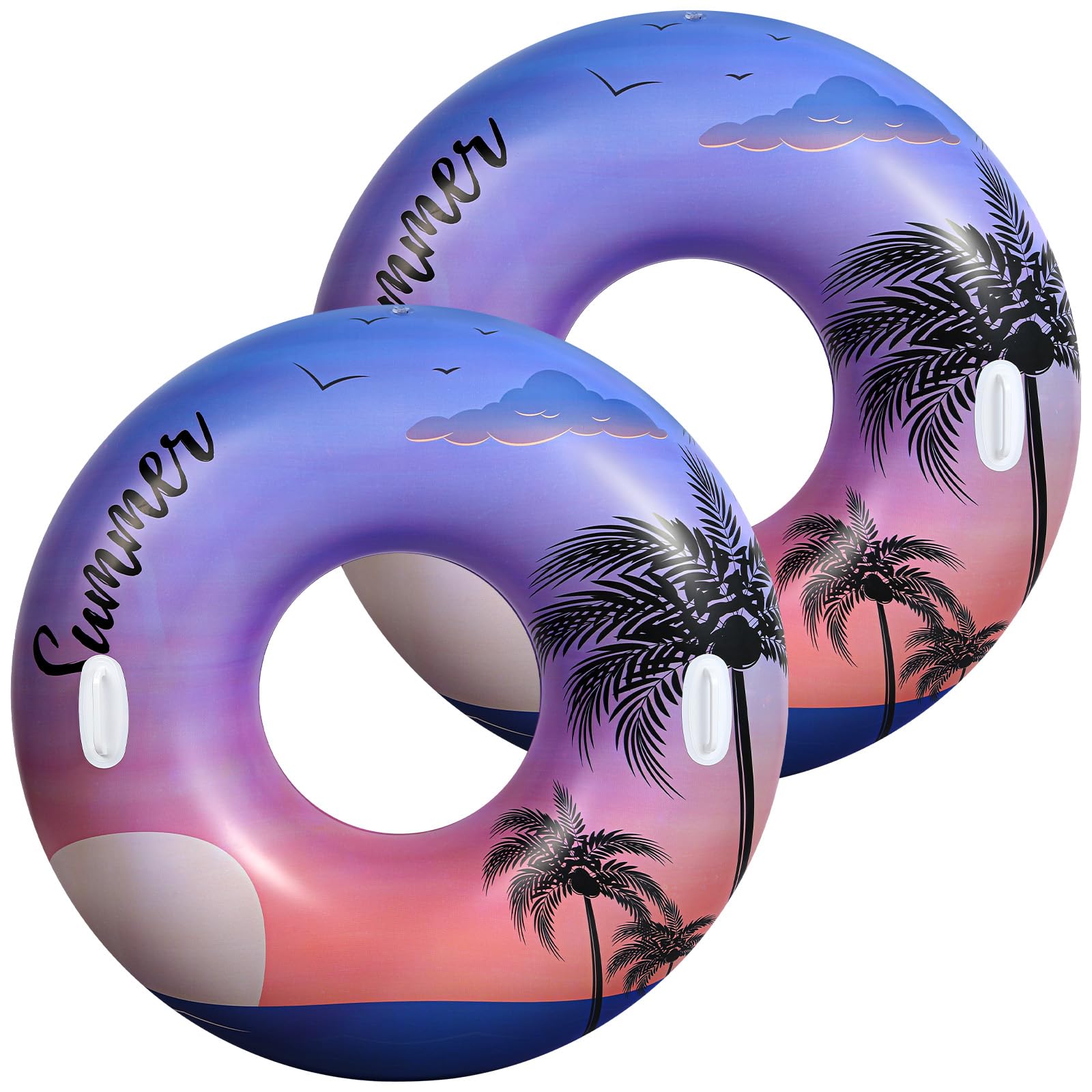 Photo 1 of HeySplash 42 Inch Pool Floats (2 Pack)