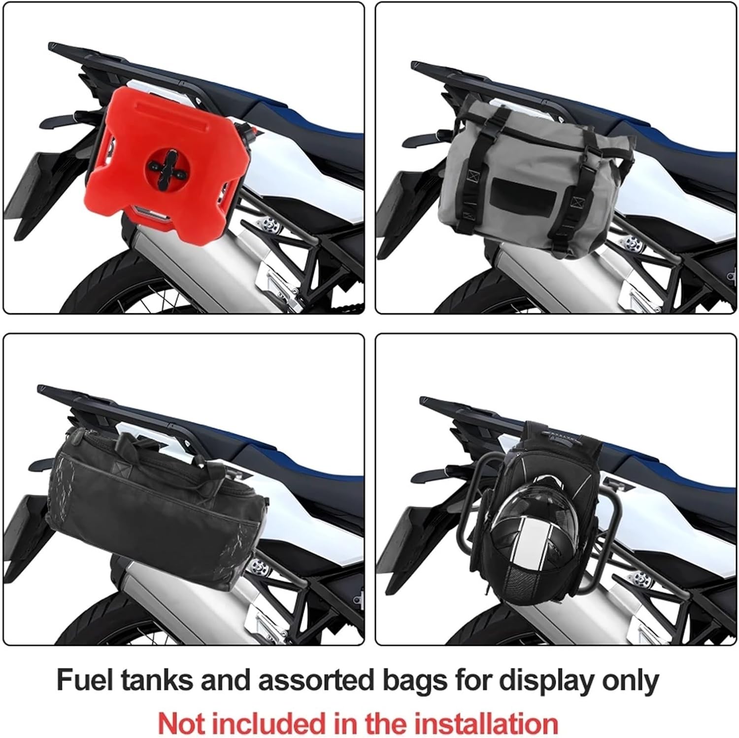 Replacement For Honda CRF 1100 L CRF1100L Africa Twin 2024-2025 Motorcycle Steel Saddlebag Support Bars Mounting Brackets Side Pannier Racks