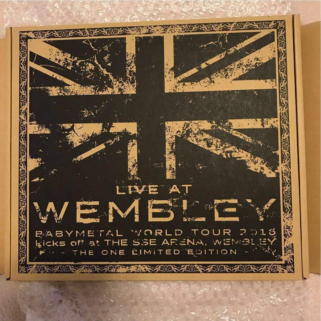 ブルーレイ BABYL Live Wembley The One限定 Amazon.co.jp: 未開封 「LIVE AT WEMBLEY THE ONE LIMITED