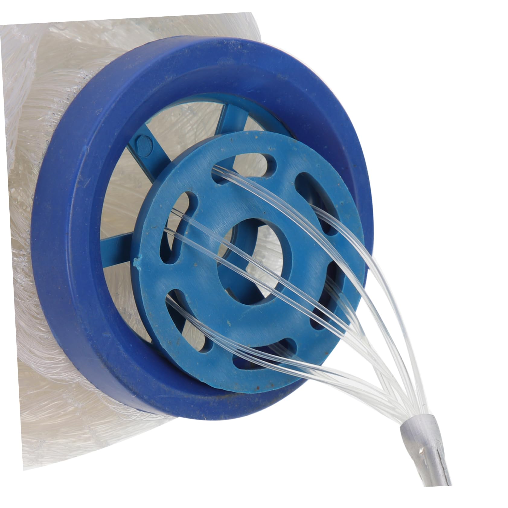 Filet de Pêche Portable Pliable à Mailles, Cercle Flottant 360°