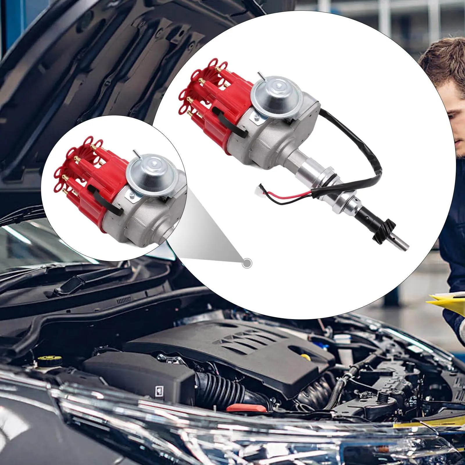Modulo distributore di accensione Accessori motore automatico compatibili con il restauro di veicoli classici Ford 289302