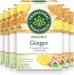 Traditional Medicinals - Thé aux herbes biologique à la menthe verte (Paquet de 1) - Rafraîchissant et mentholé - 16 sachets de thé au total