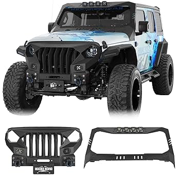 Amazon.com: Hooke Road Madmax Front Bumper & Windshield