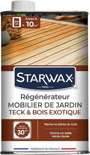 Régénérateur teck et bois exotiques, 500 ml Starwax