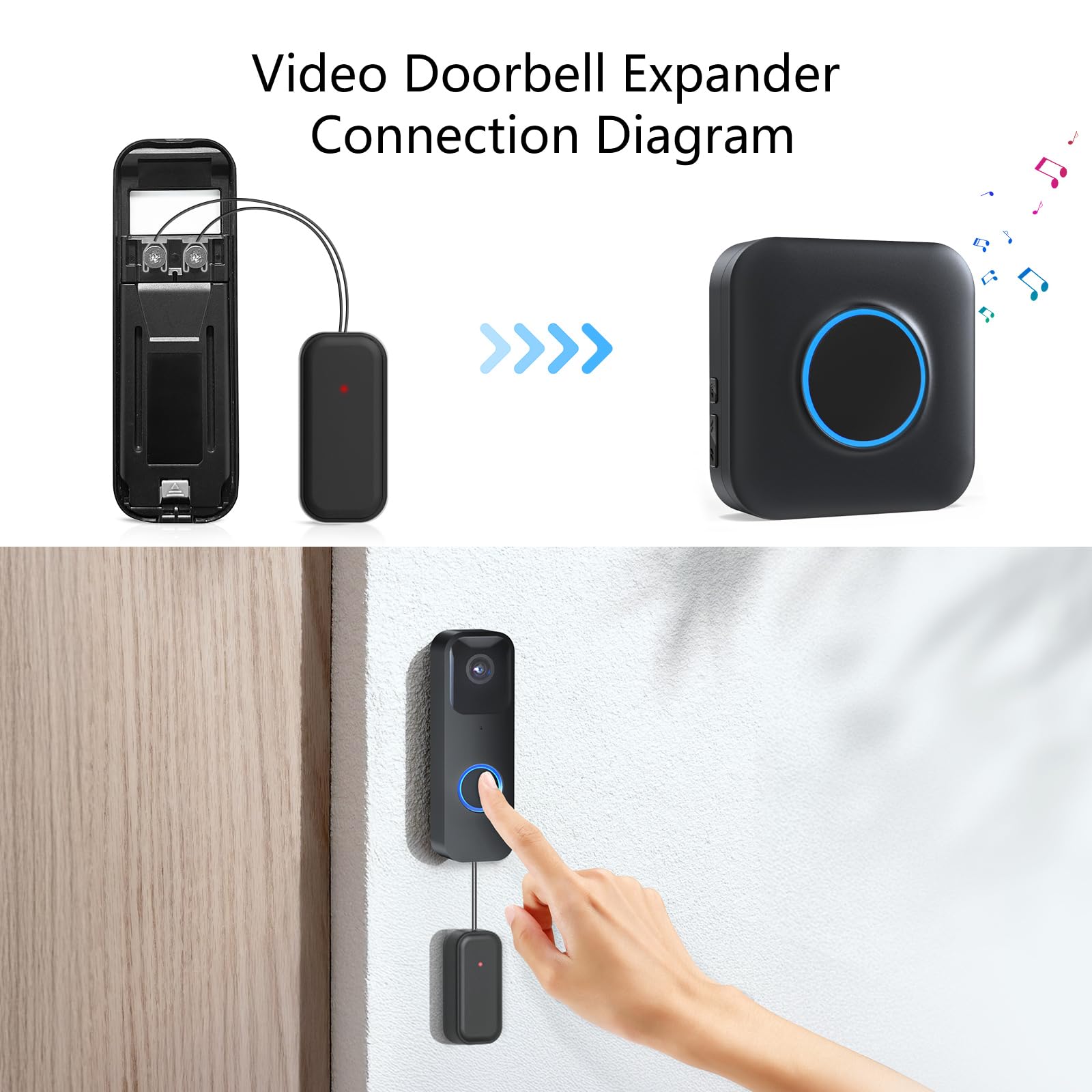 Wired Doorbell Doorbell Range Extender Ring Wifi Extender Ring