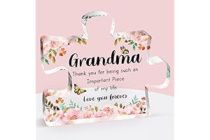Personalized Grandma Puzzle Piece - EngravedAcrylic PhotoGifts from Grandchildren