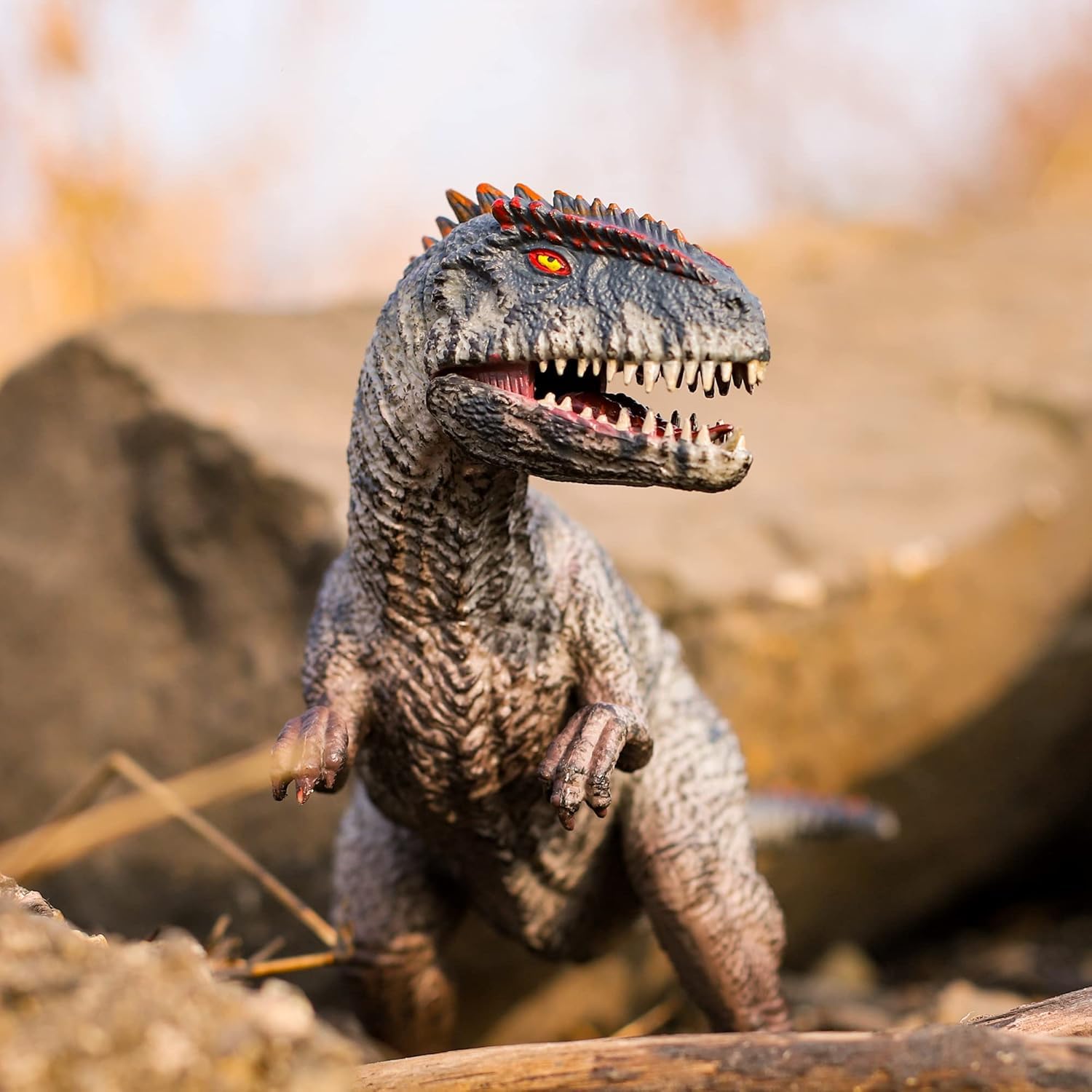Giganotosaurus Dinosaur Toy - Jumbo 21cm Figure -5