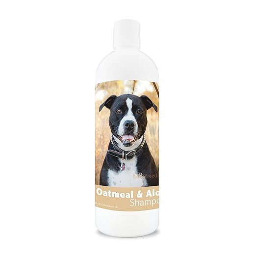 Healthy Breeds Pit Bull Oatmeal Shampoo with Aloe 16 oz