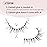 Onlyall Natural Lashes Short Eyelashes Wispy Lashes Natural Look Soft False Eyelashes False Eye Lashes Faux Mink Eyelashes 7 Pairs D2