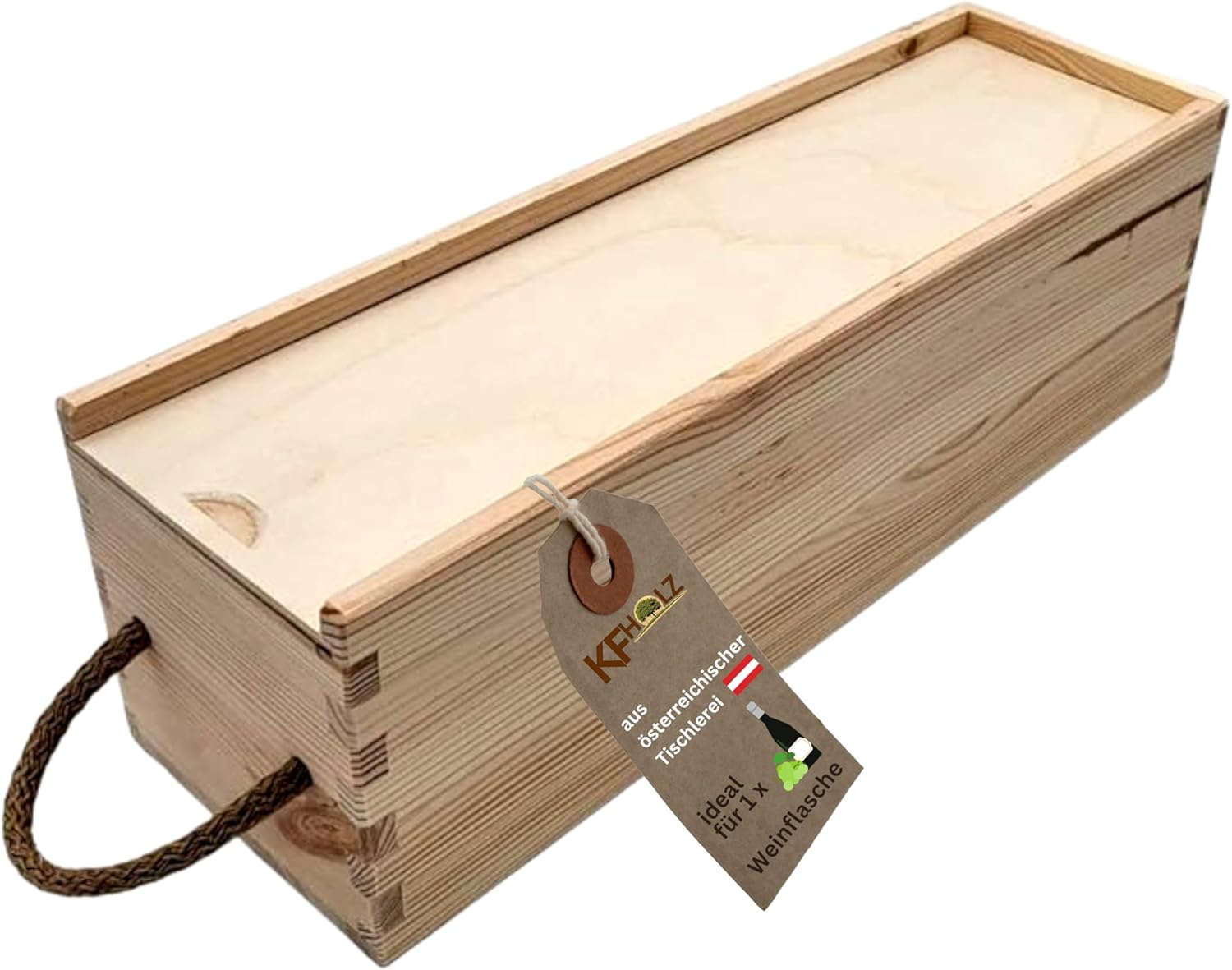 Amazon.de: rustikale Holzbox - Geschenkbox Holz - Aufbewahrungsbox für ...