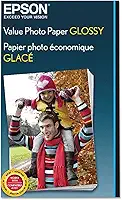 Epson Papel fotográfico brilhante, 10 x 15 cm, 100 folhas (S400034)