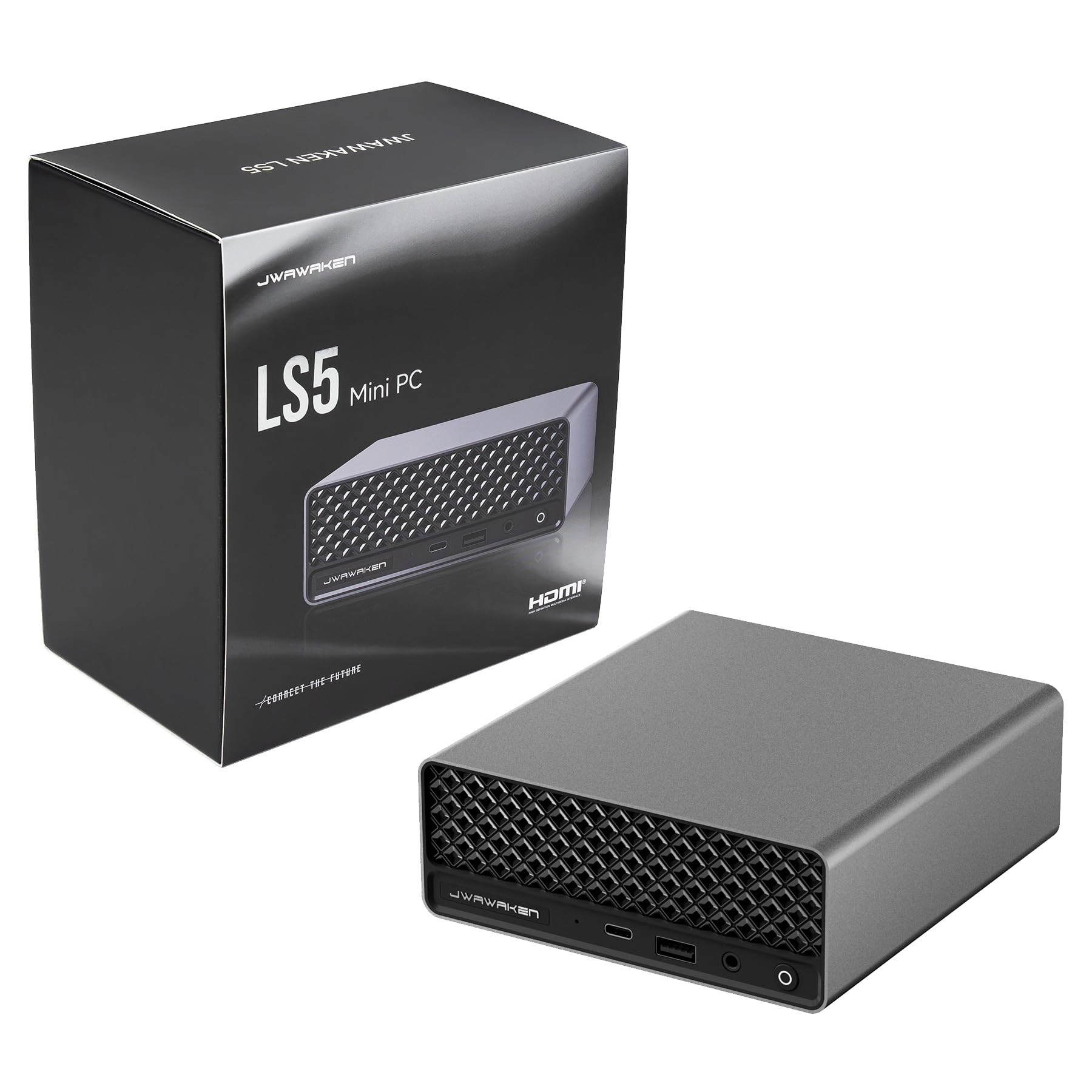 Amazon.co.jp: JWAWAKEN JW-LS5 ミニPC AMD Ryzen 7 H 255 メモリ32GB