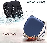 Vista 6 de LTGEM - Funda compatible con auriculares inalámbricos Sony WH-CH520 / WH-CH530 Bluetooth en la oreja, color beige