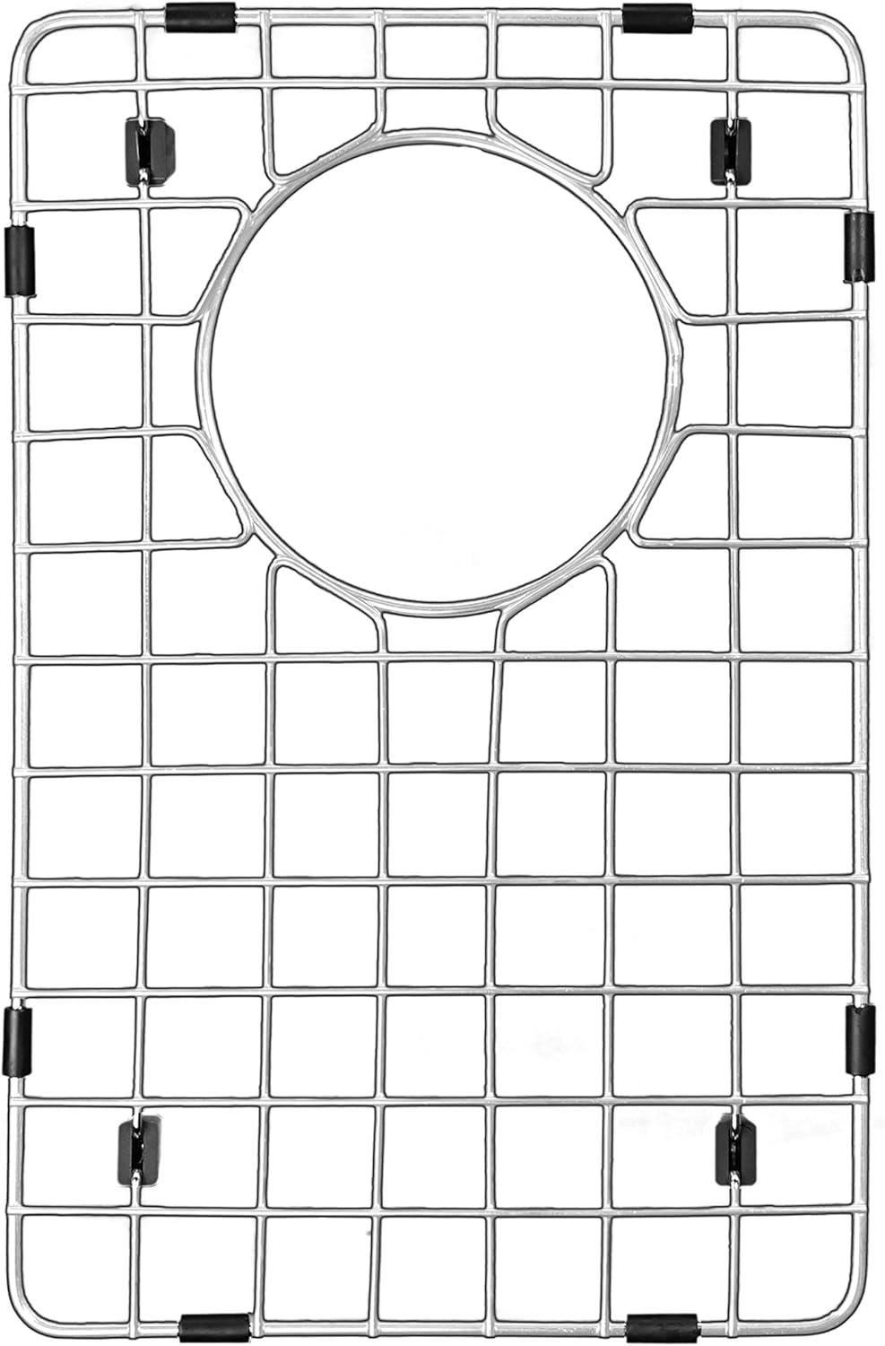 Karran GR-6019 Stainless Steel Bottom Grid 9 in. x 14 in. fits small bowl on QT-721 and QU-721