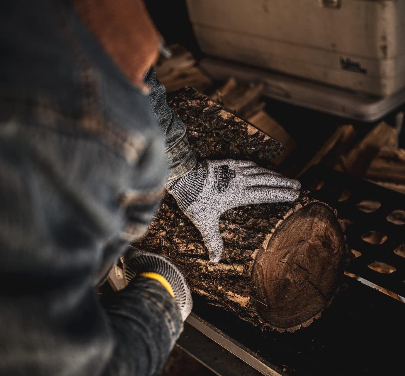 Bear Knuckles | Safety Work Glove Liners | Durable Woven Fabric | Level 5 Cut Resistant | Pre-Curved Finger Design | C5000