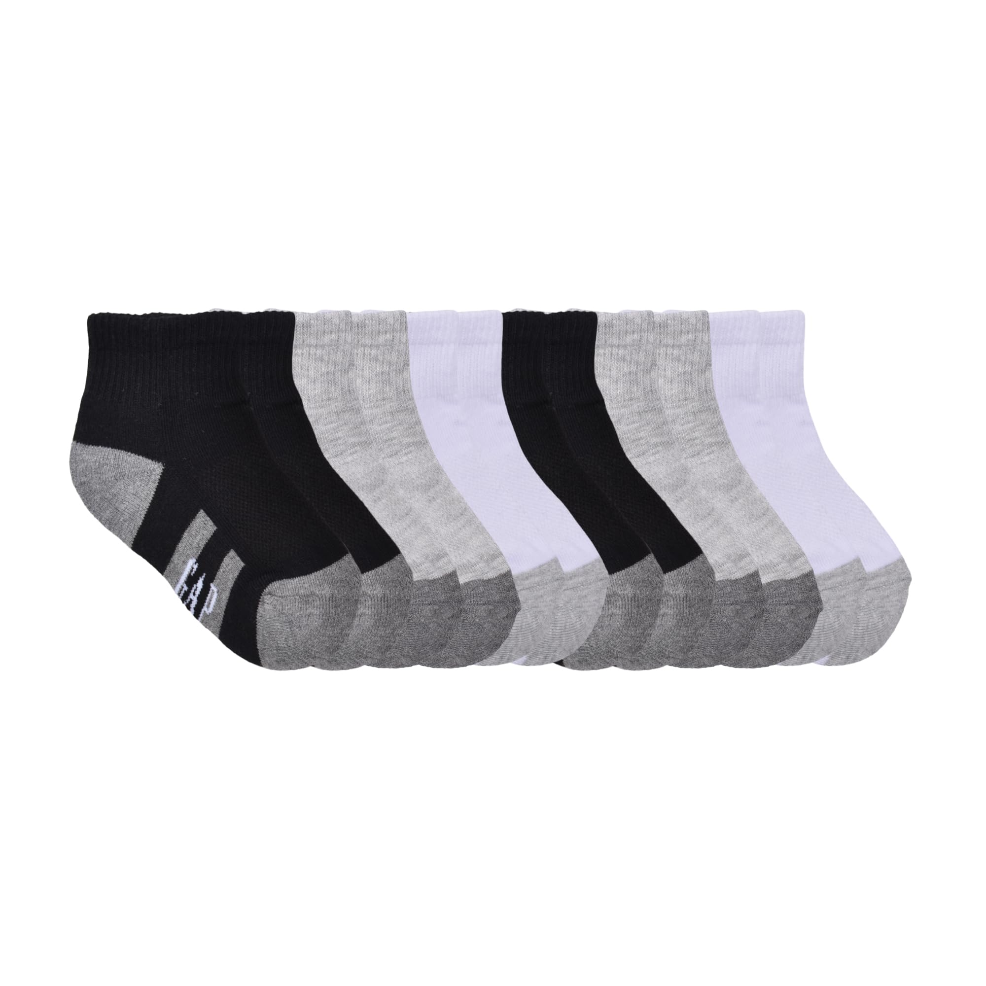 GAP Quarter Crew, Multi-Pack Kids Socks, Soft & Stretchy, Comfortable Calcetines para Niños