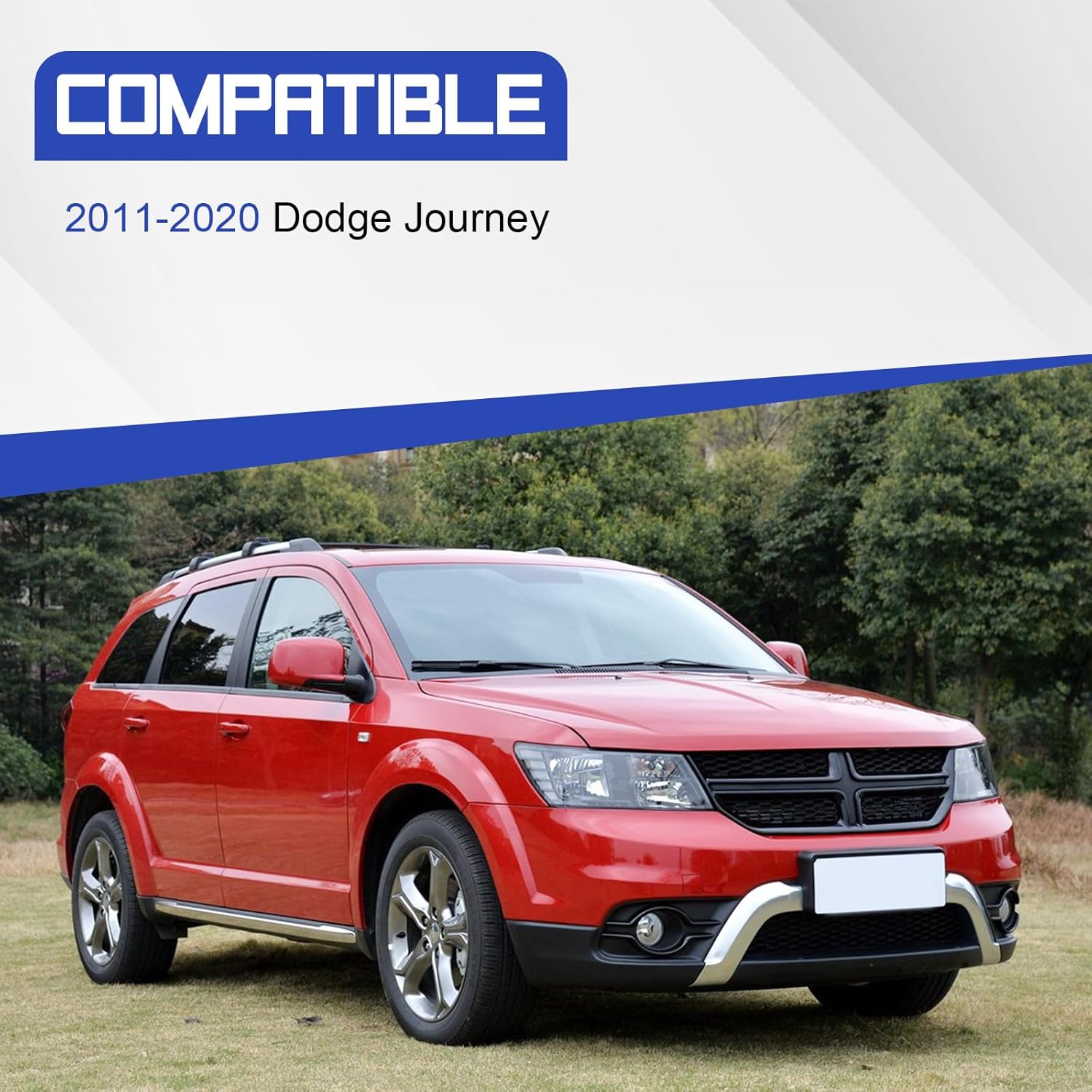 56054158AB Backup Camera Rear View Camera Compatible with 2011-2020 Dodge Journey, Park Assist Camera Replaces# 56054158AC, 56054158AD, 56054158AE, 56054158AF