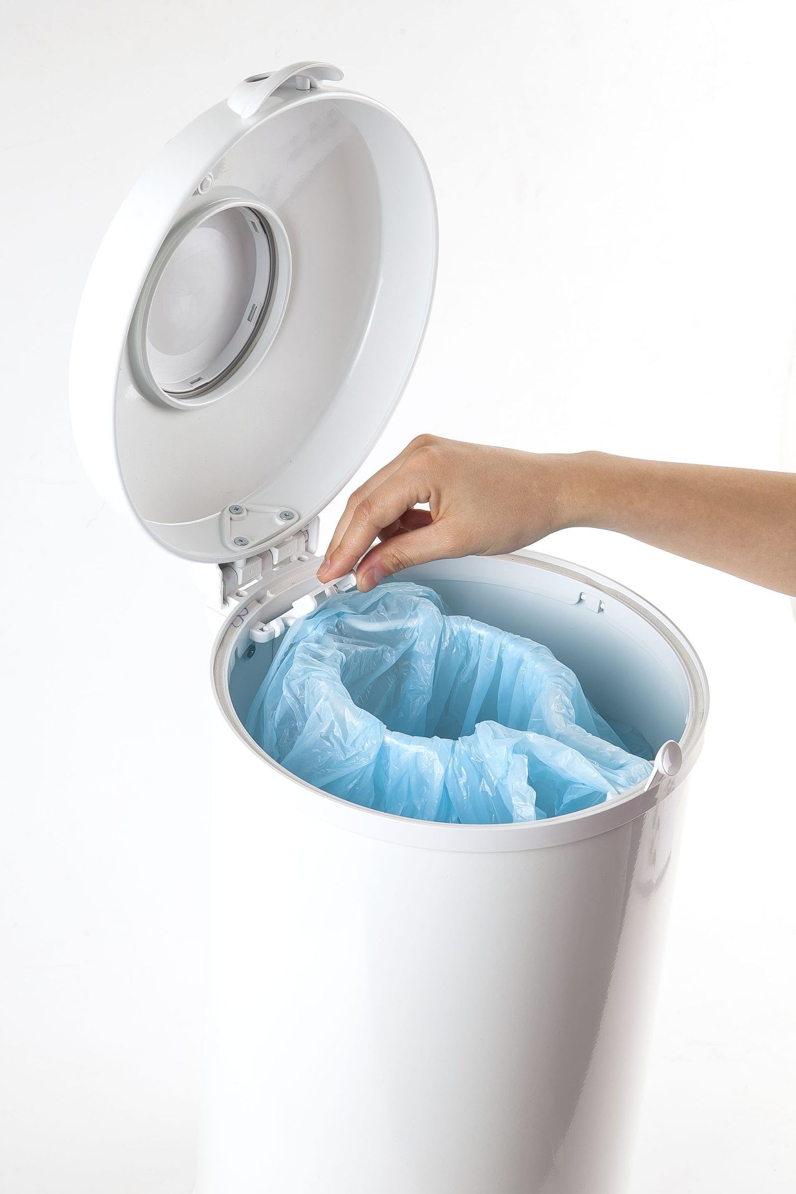 Fillikid Windeleimer Exklusiv 30 L Metall geruchlos für normale Müllbeutel