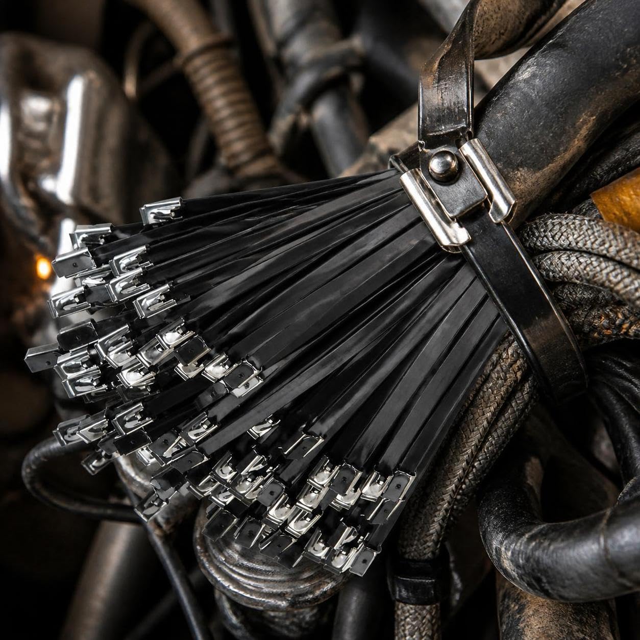 Fascette Stringicavo in Acciaio Inox 304, size to 3 | Meccanismo autobloccante, Fascette Autobloccanti, Gestione cavi domestici, Per Appassionati Fai da te