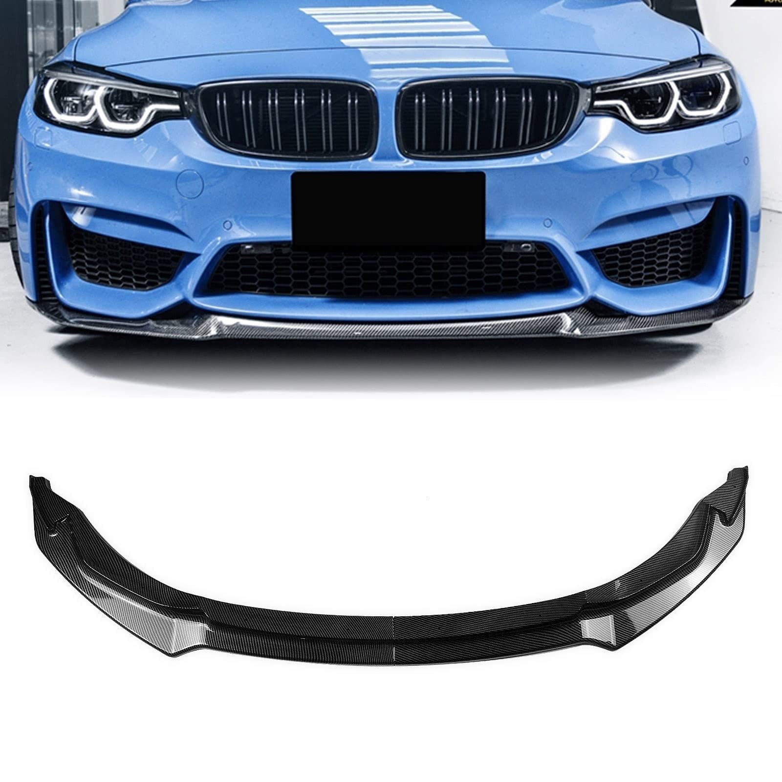 Aileron de pare-chocs avant accessoire auto pour BMW F80 M3 F82 F83 M4