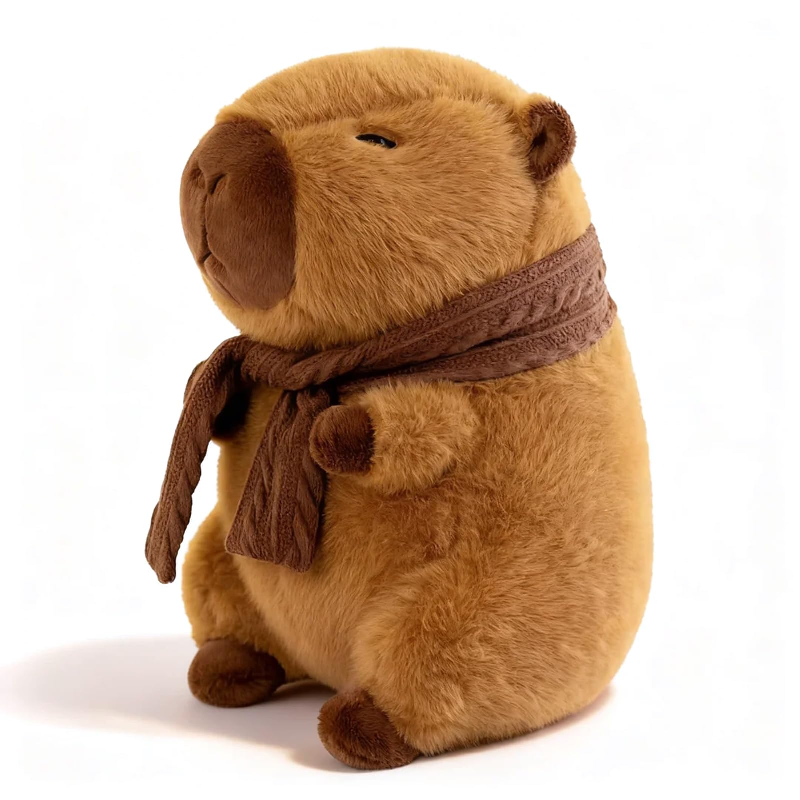 Scratch Art Capybara Plush Toy - Cute Stuffed Animal Doll Plushie - Capybara Teddy Toy - Capibara Gifts for Home Decoration and Children's Birthday Parties and Festivals